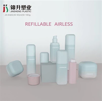 Sininen lasinen kosmeettinen pullo