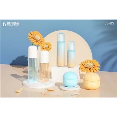 Muovinen tyhjiökosmeettinen pullo