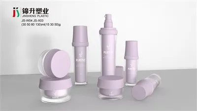 Valkoinen muovipurkki kupukannella